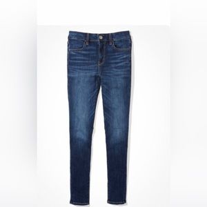 AE Dark Wash NE(X)T Level Stretch High-Waisted Jegging